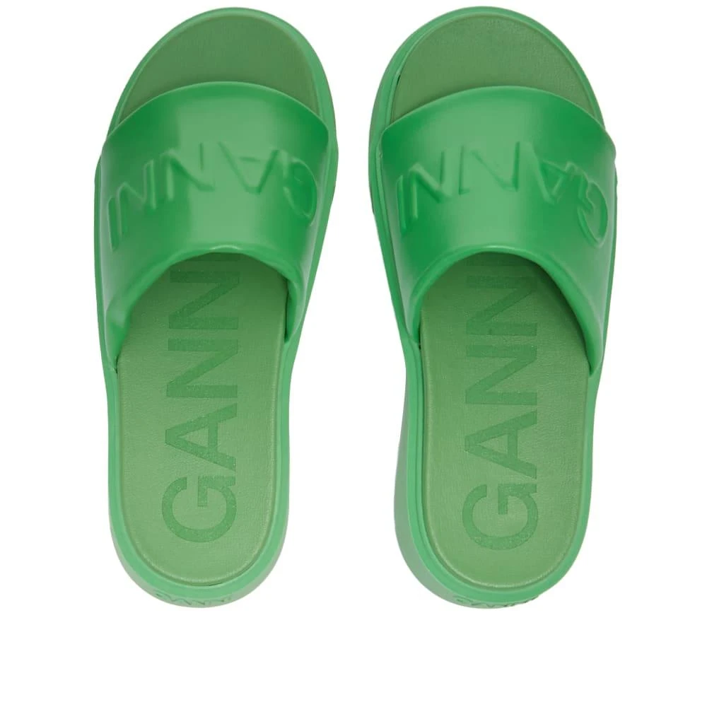 商品Ganni|GANNI Logo Slide,价格¥920,第5张图片详细描述