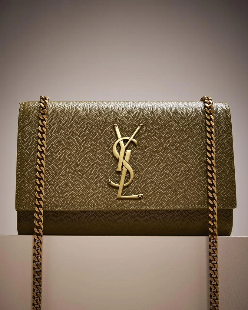 商品Yves Saint Laurent|Kate Small YSL Crossbody Bag in Grained Leather,价格¥16247,第2张图片详细描述