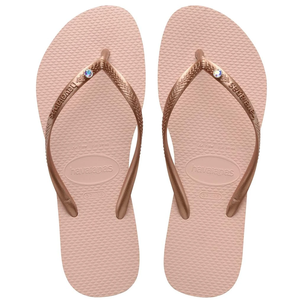 商品Havaianas|Slim Crystal SW II Flip Flop Sandal,价格¥241,第1张图片