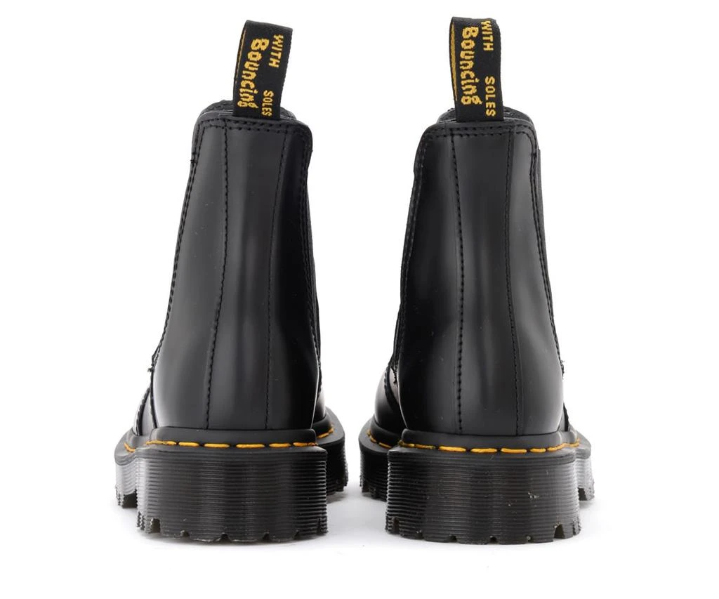 商品Dr. Martens|Dr. Martens 2976 Bex Smooth Combat Boot In Black Leather,价格¥1802,第3张图片详细描述