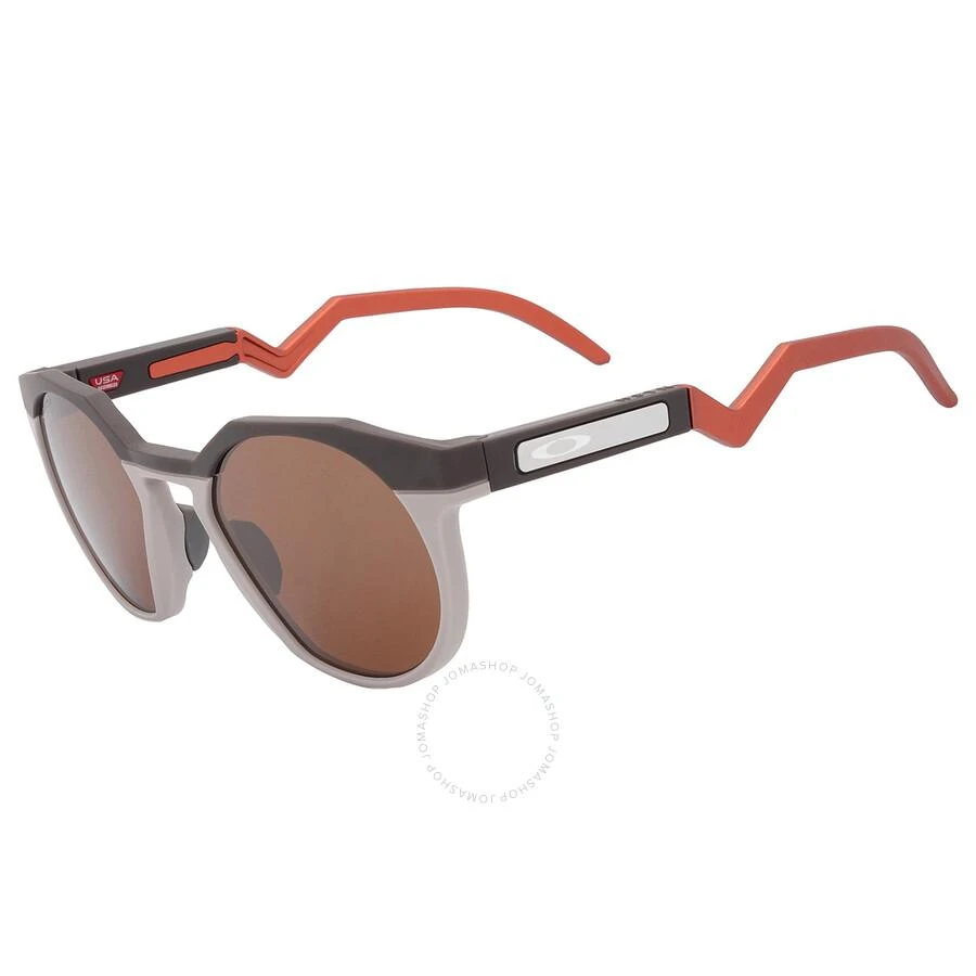 商品Oakley|HSTN Prizm Tungsen Oval Men's Sunglasses OO9242 924206 52,价格¥857,第3张图片详细描述