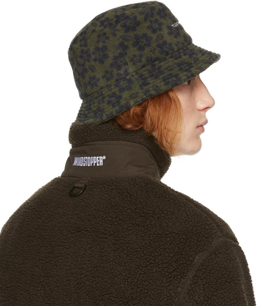 商品thisisneverthat|Green Fleece Floral Bucket Hat,价格¥402,第5张图片详细描述