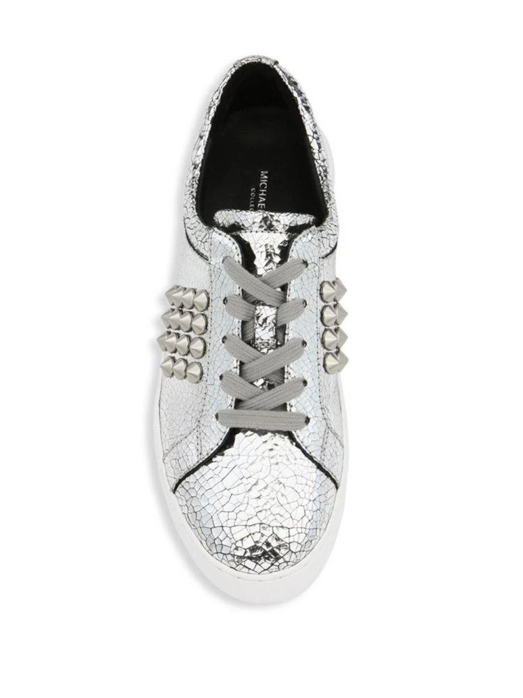 商品Michael Kors|Valin Leather Sneakers,价格¥1050,第4张图片详细描述