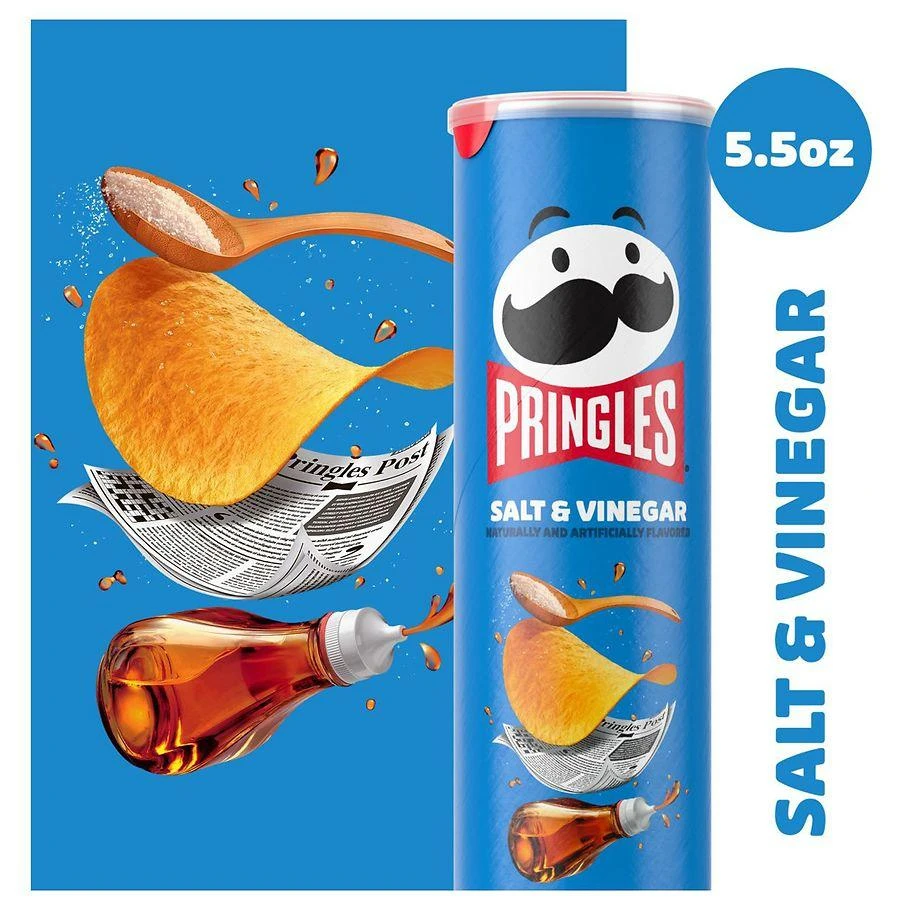 商品Pringles|Potato Crisps Chips Salt and Vinegar,价格¥30,第2张图片详细描述