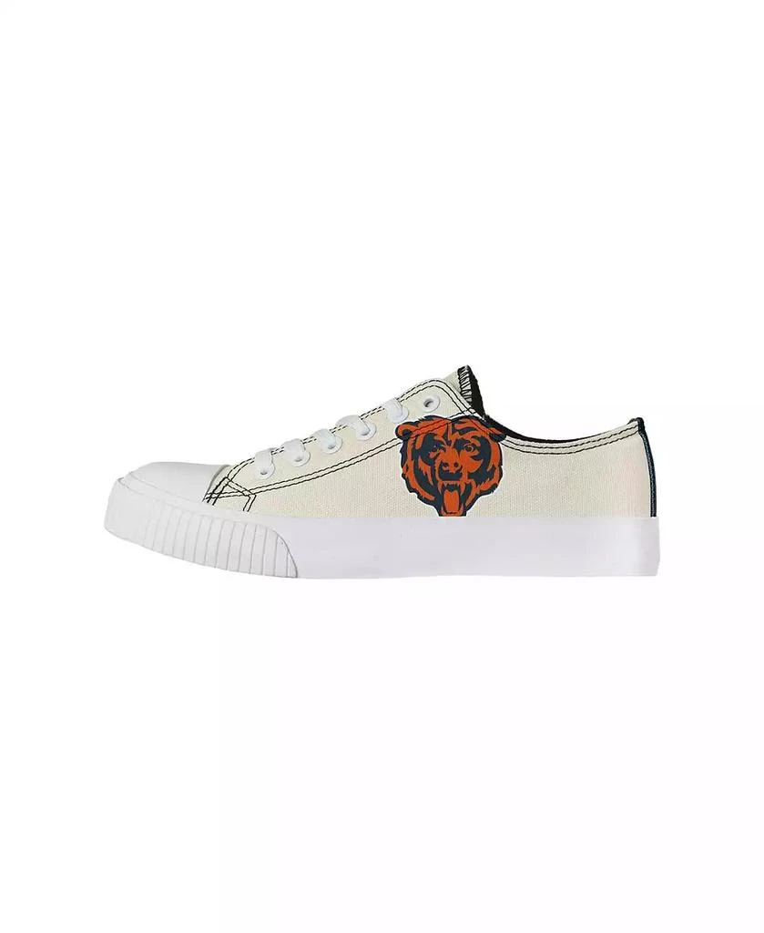商品FOCO|Women's Cream Chicago Bears Low Top Canvas Shoes,价格¥449,第1张图片