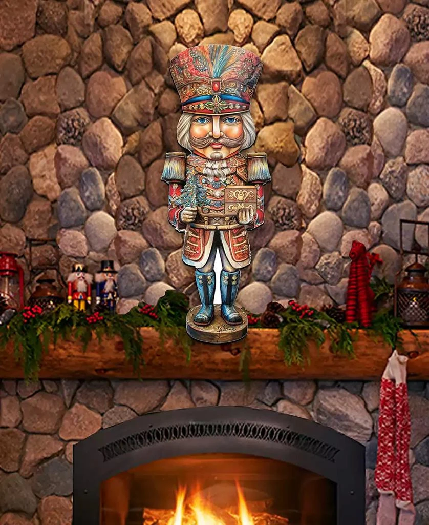 Regal Nutcracker Prince Christmas Door Decor Wooden Wall Decor G. DeBrekht 商品