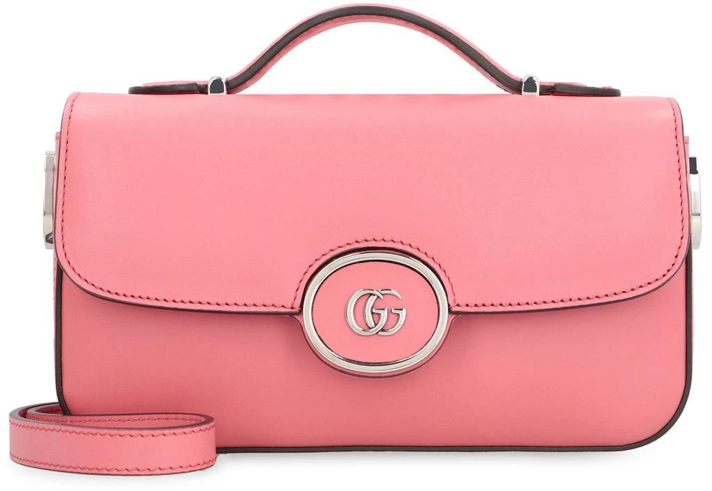 商品Gucci|Gucci Double G Logo Mini Shoulder Bag,价格¥13544,第1张图片
