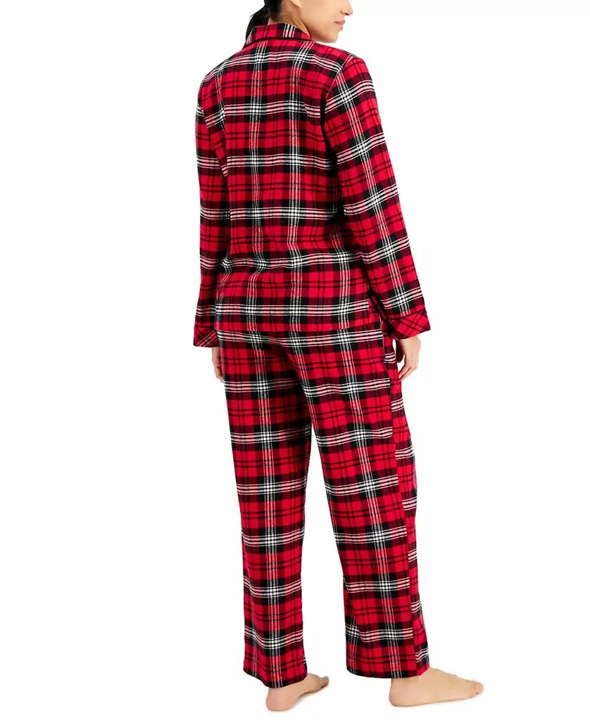 商品Charter Club|Printed Cotton Flannel Packaged Pajama Set, Created for Macy's,价格¥118,第2张图片详细描述