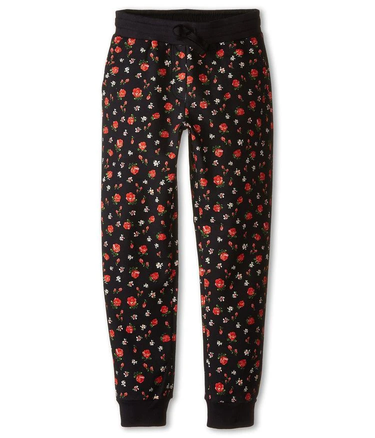 商品Dolce & Gabbana|大童Dolce & Gabbana Kids Back to School Floral Sweatpants (Big Kids),价格¥1132,第1张图片