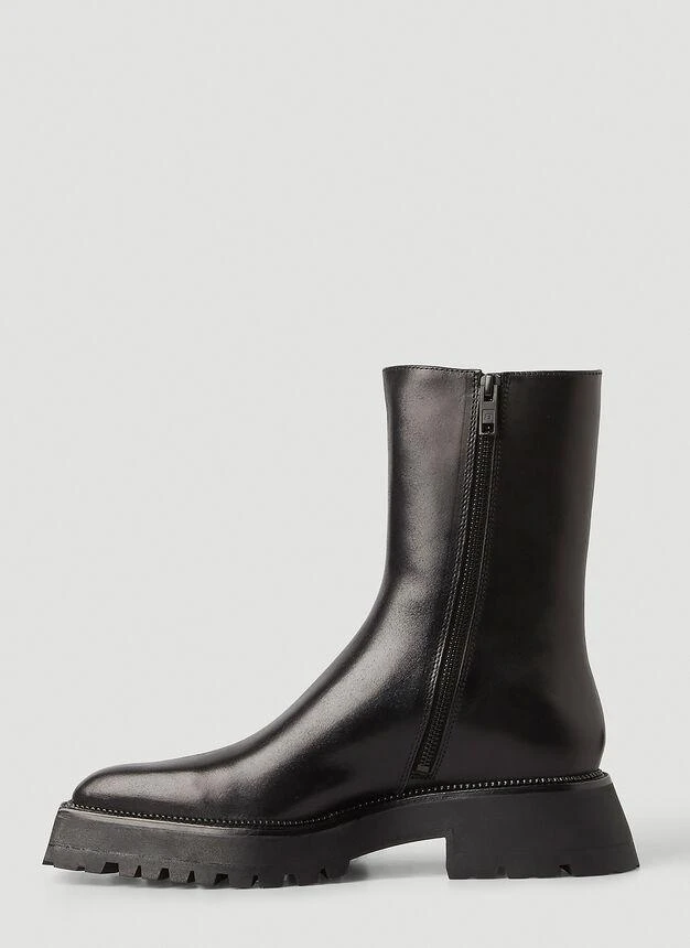 商品Alexander Wang|Presley Mid Heel Boots in Black,价格¥3657,第3张图片详细描述