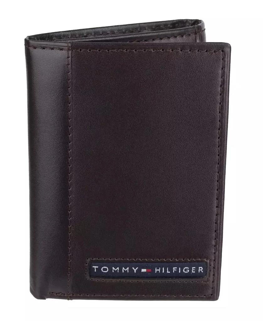 商品Tommy Hilfiger|Men’s Genuine Leather Trifold Wallet,价格¥294,第1张图片