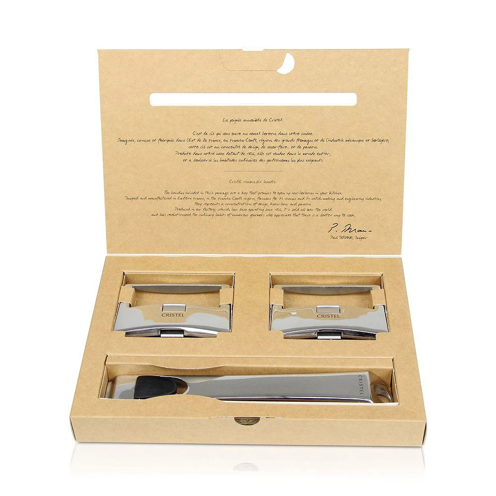 商品Cristel|Casteline Tech 3-Piece Handle Set - Exclusive,价格¥903,第1张图片