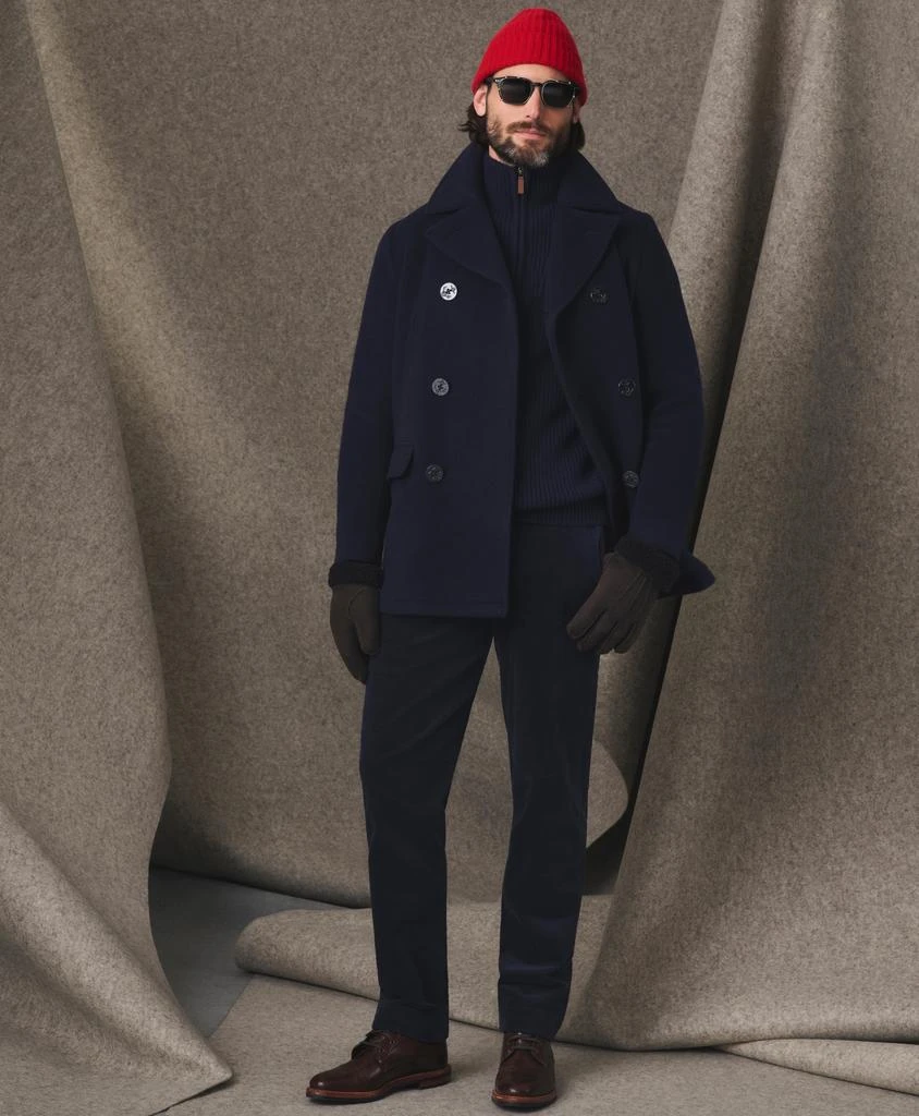 商品Brooks Brothers|Wool Peacoat,价格¥4019,第2张图片详细描述