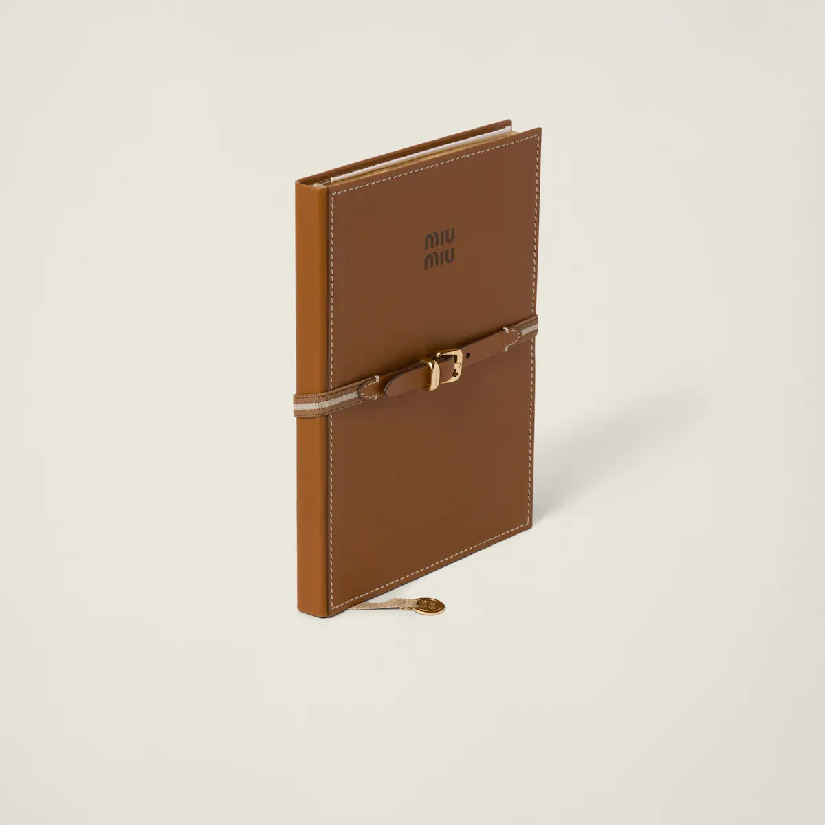 【预售】 缪缪 25春夏 女士 文具 Agenda en cuir 5RM035_2CSY_F0046  商品