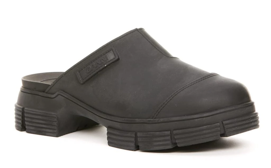 商品Ganni|Ganni Recycled Rubber Clog,价格¥1378,第2张图片详细描述