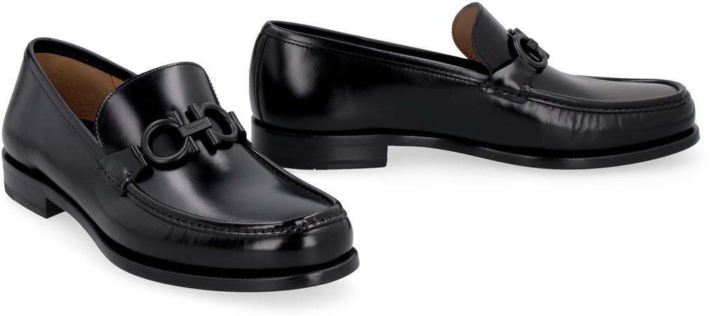 Salvatore Ferragamo Leather Loafers商品第3张图片规格展示
