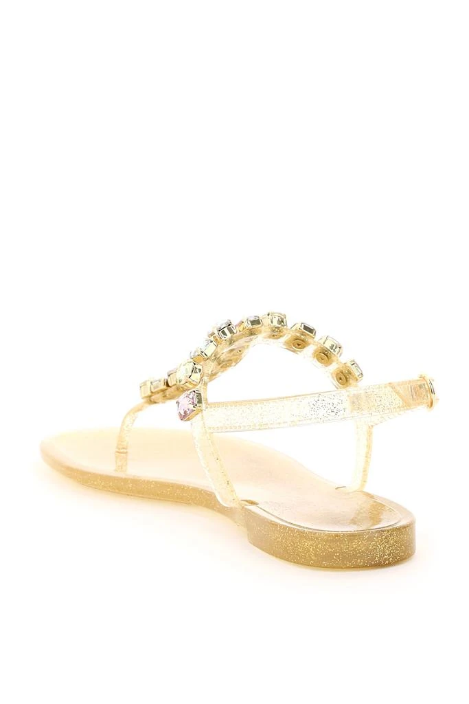 商品Stuart Weitzman|JAIDE JEM JELLY FLAT SANDALS,价格¥810,第2张图片详细描述