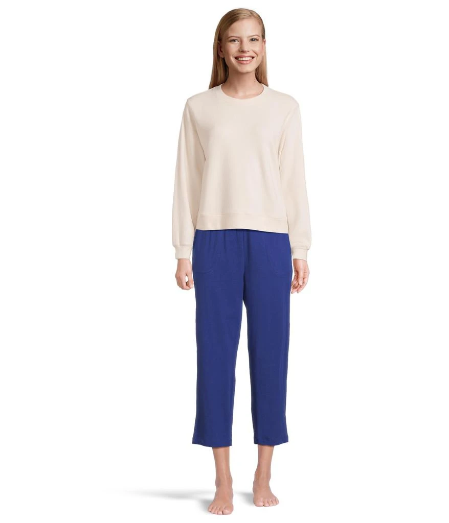 商品Skin|Organic Pima Cotton Carlyn Crop Pants,价格¥681,第5张图片详细描述