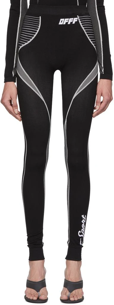 商品Off-White|Black Athletic Leggings,价格¥1648,第1张图片