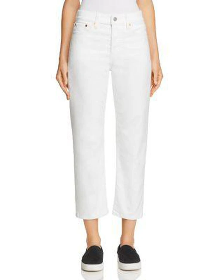 商品Levi's|Wedgie Straight Corduroy Jeans in Marshmallow,价格¥262,第1张图片