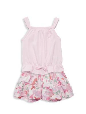 商品Calvin Klein|Baby Girl’s 2-Piece Tank Top & Skort Set,价格¥159,第1张图片