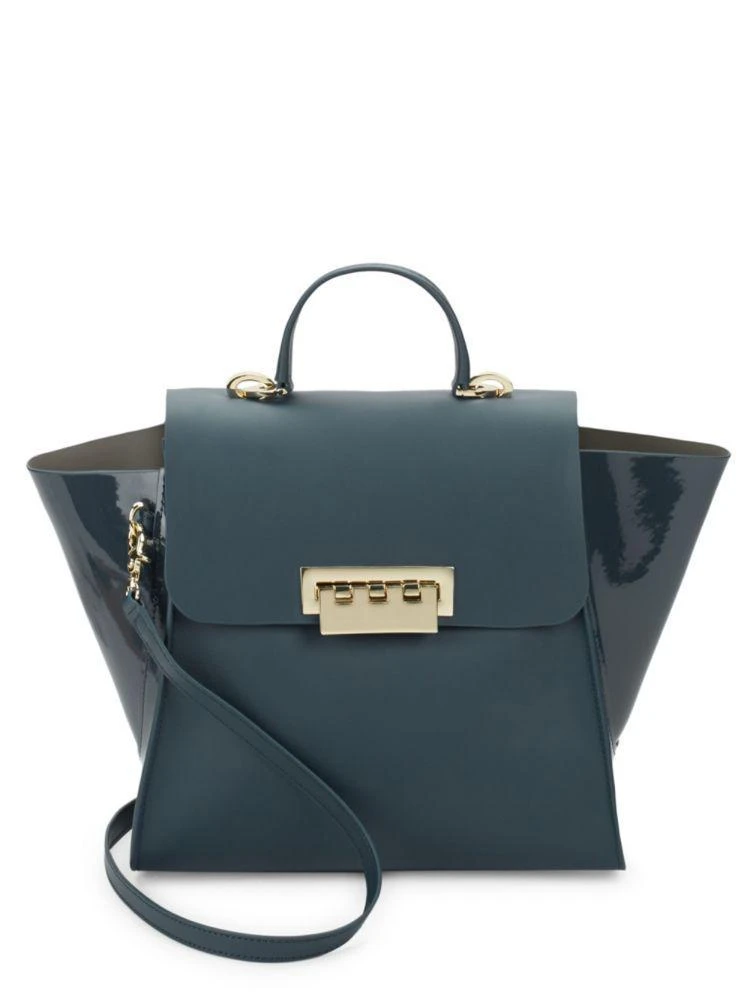 商品Zac Posen|Eartha Iconic 真皮手提斜挎包,价格¥1337,第1张图片