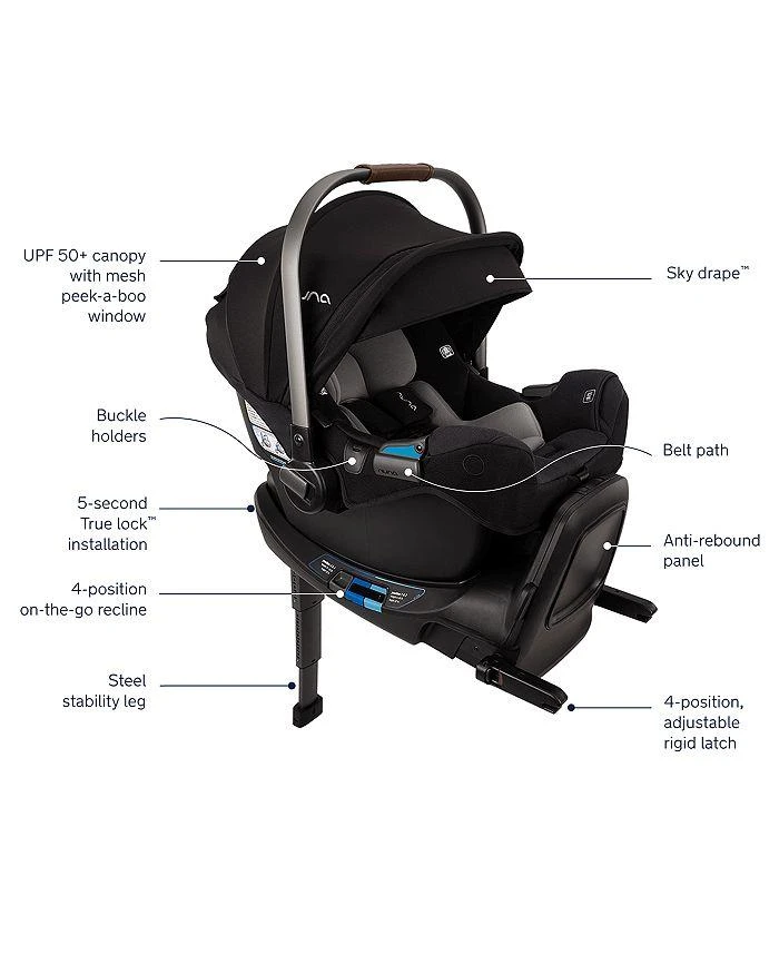 商品Nuna|MIXX™ Next & PIPA™ RX Travel System,价格¥11434,第3张图片详细描述