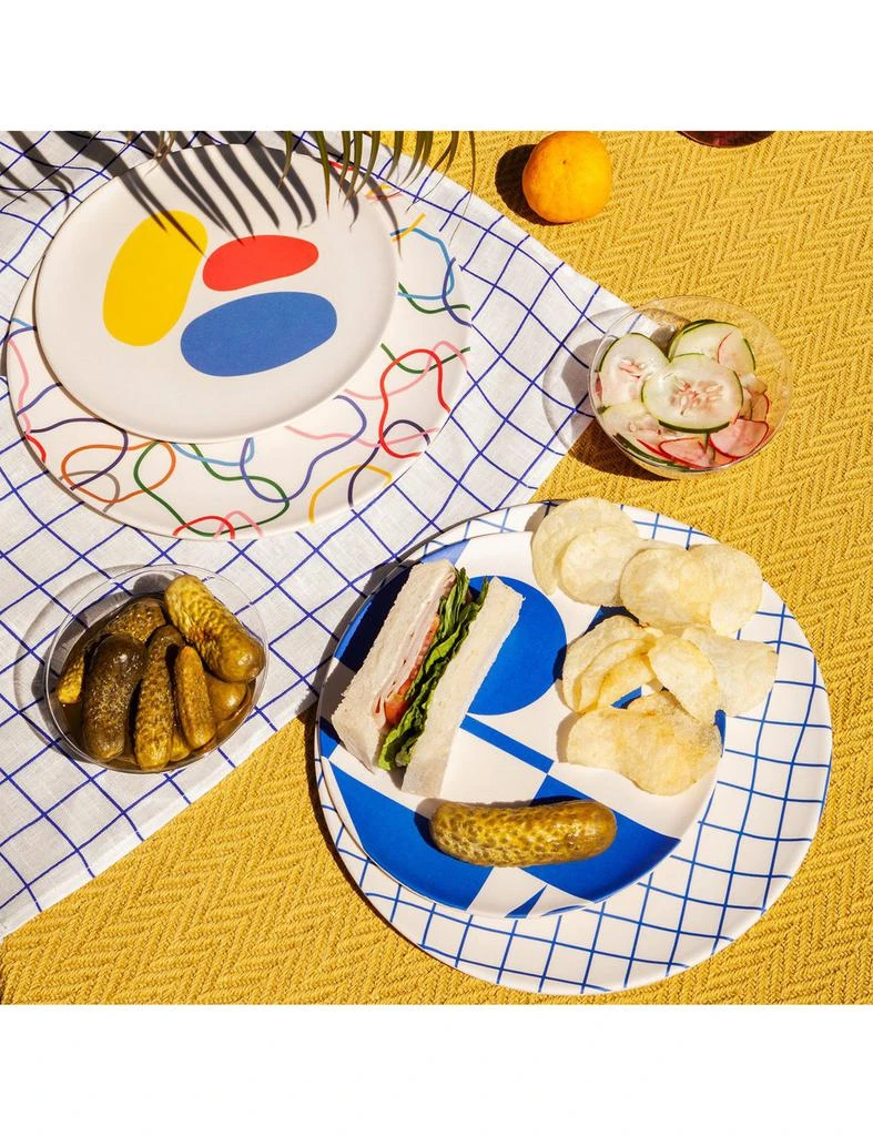 商品[二手商品] POKETO|Bamboo Dinner Plate Set – Outline,价格¥273,第2张图片详细描述