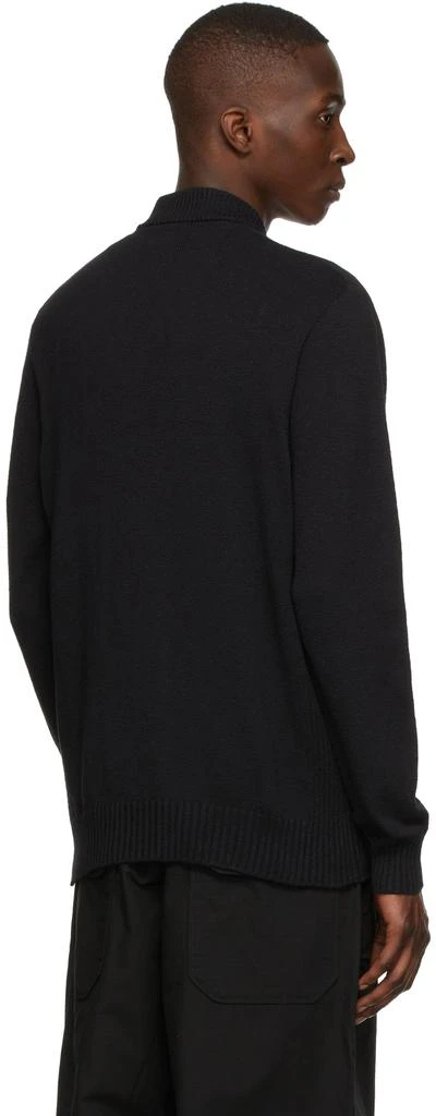 商品Stone Island|Black Knit Cardigan,价格¥1912,第3张图片详细描述