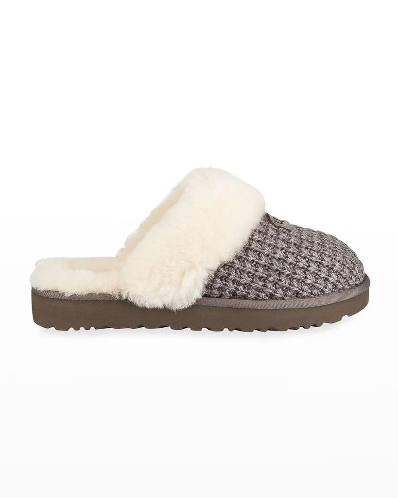 商品UGG|Cozy Knit Shearling Slippers,价格¥919,第1张图片