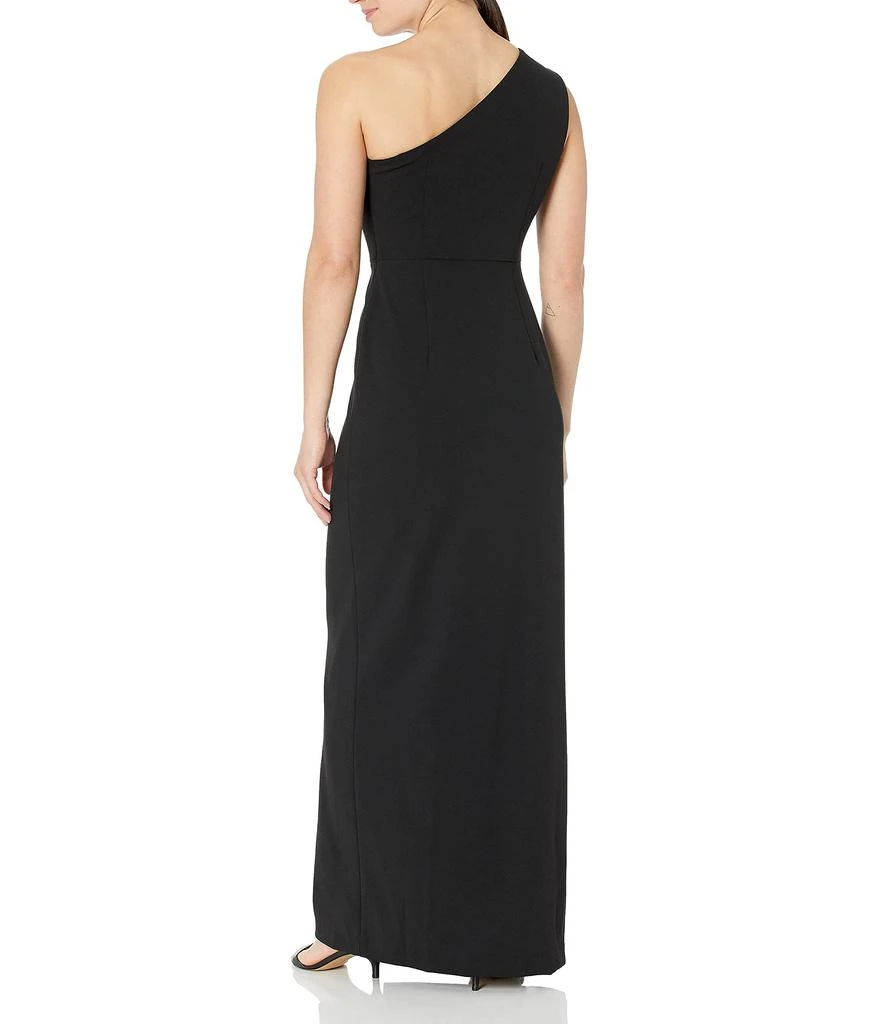 商品Calvin Klein|One Shoulder Gown with Waist Ruch,价格¥1495,第2张图片详细描述