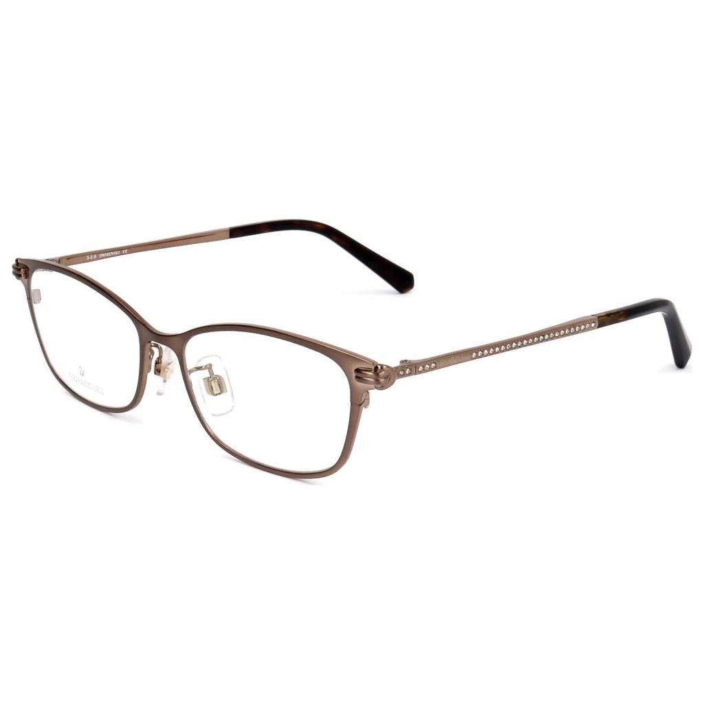 商品Swarovski|Swarovski Women's Brown Rectangular Opticals,价格¥340,第1张图片