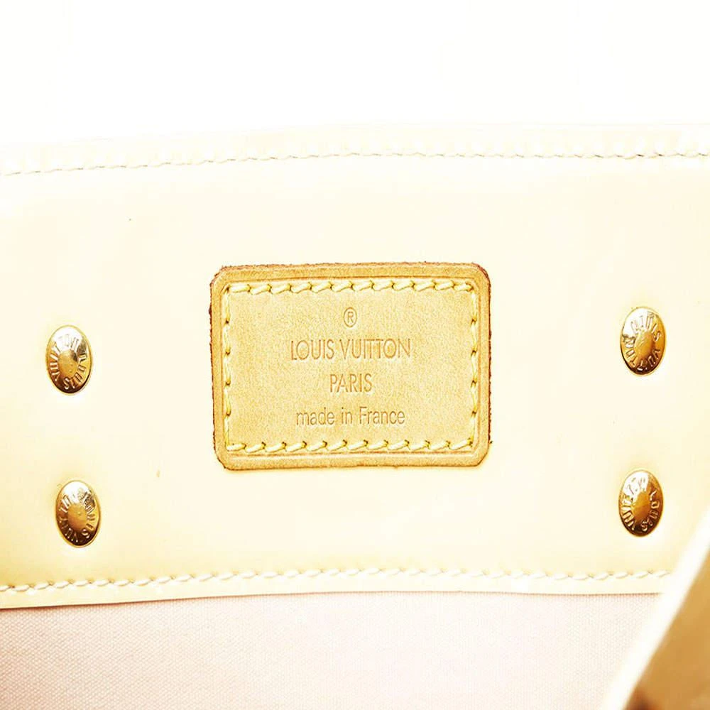 Louis Vuitton White Monogram Vernis Reade MM Bag 商品
