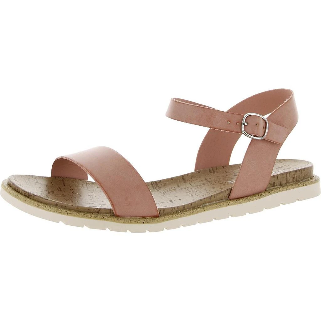 商品Sun + Stone|Sun + Stone Womens Mattie Cork Faux Leather Slingback Sandals,价格¥54,第3张图片详细描述