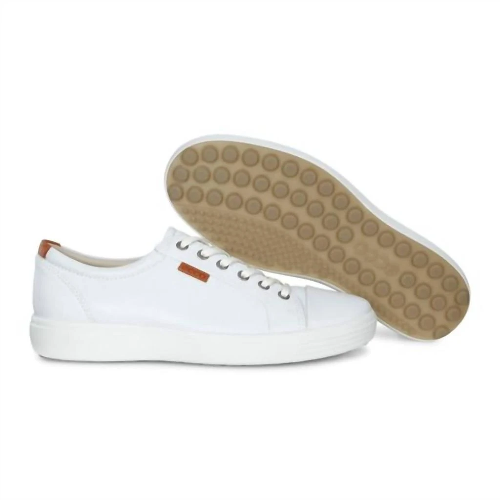 商品ECCO|Ecco - Men's Soft 7 Leather Sneaker,价格¥872,第3张图片详细描述