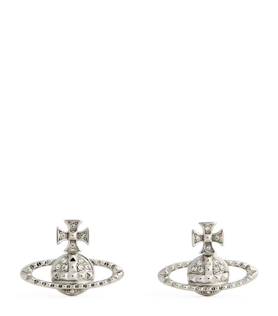 商品Vivienne Westwood|Crystal Mayfair Bas Relief Earrings,价格¥998,第1张图片