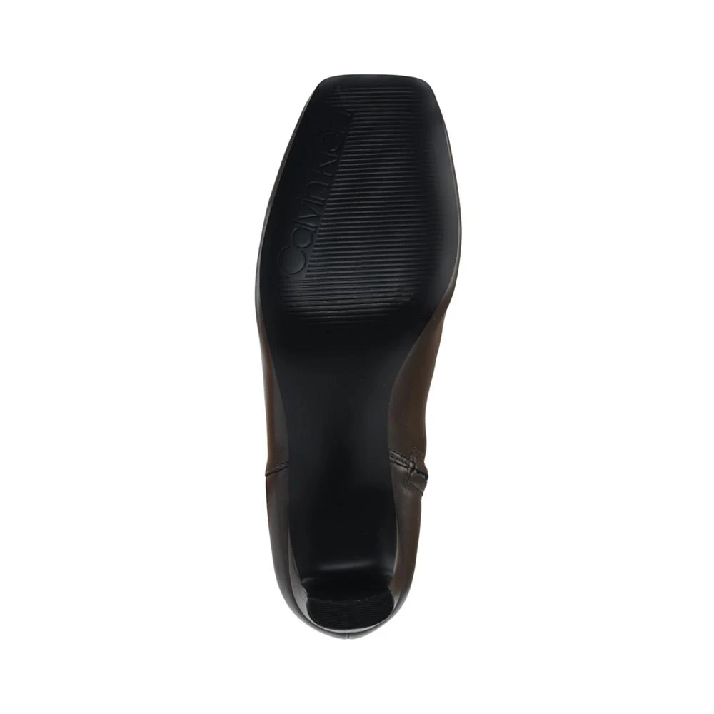 商品Calvin Klein|Women's Coli Zipper Dress Booties,价格¥485,第5张图片详细描述