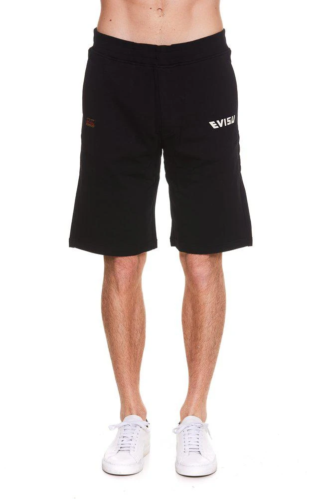 商品Evisu|Evisu Logo Print Elasticated Waist Shorts,价格¥1235,第1张图片