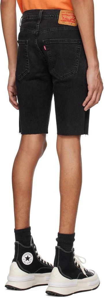 商品Levi's|Black 412 Denim Shorts,价格¥188,第3张图片详细描述