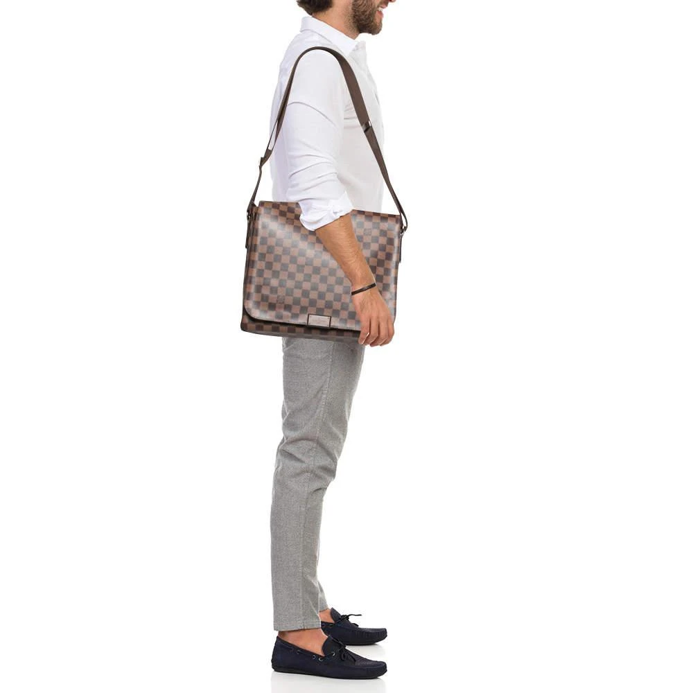 商品[二手商品] Louis Vuitton|Louis Vuitton Damier Ebene Canvas District MM Bag,价格¥6912,第2张图片详细描述