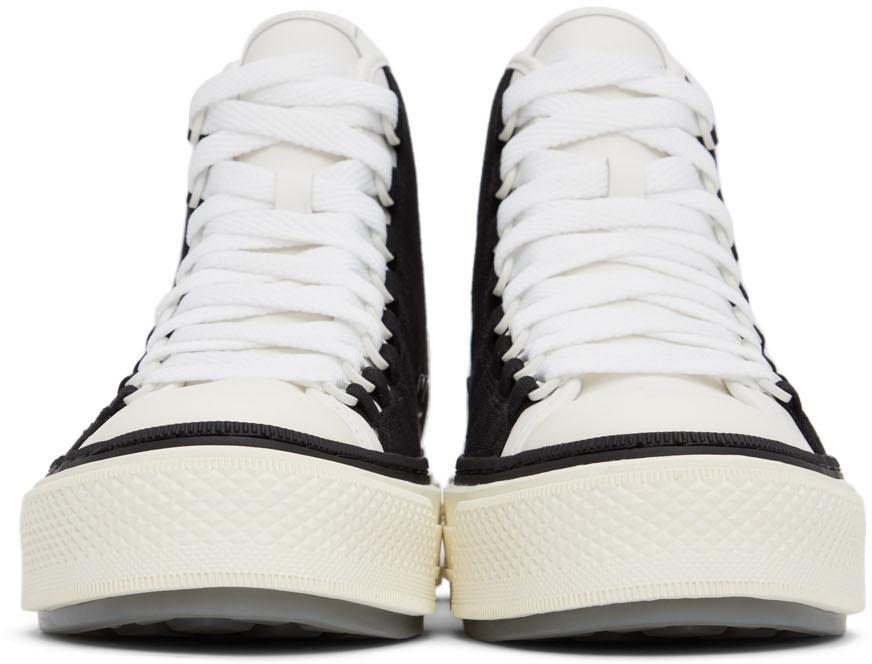 商品AMIRI|Black & White M.A. Court High Sneakers,价格¥4534,第4张图片详细描述