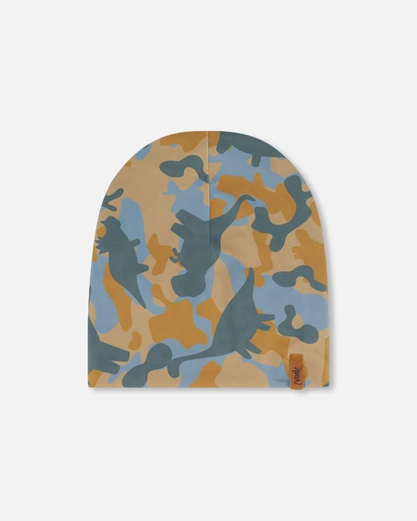 商品Deux par Deux|Outdoor Hat Beige Printed Camo Dinos,价格¥167,第1张图片