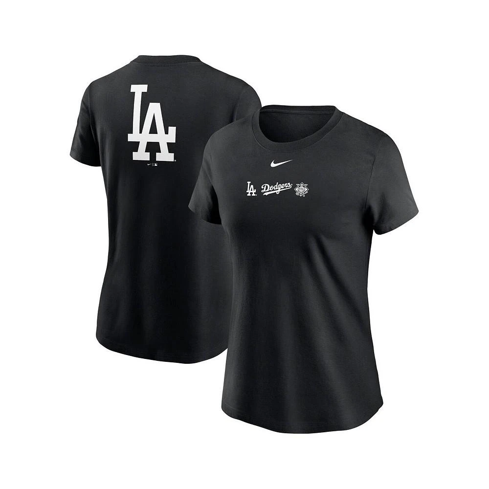 商品NIKE|Women's Black Los Angeles Dodgers Over Shoulder T-shirt,价格¥225,第1张图片