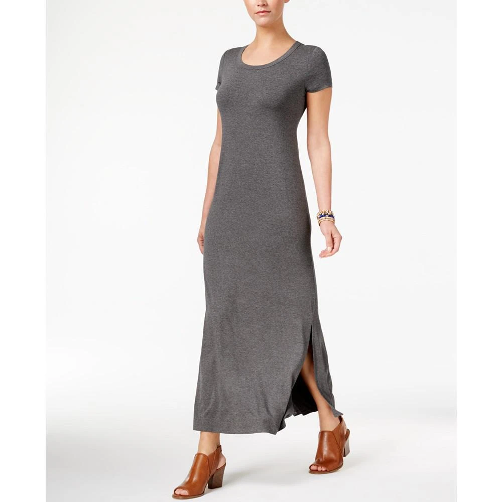 商品Style & Co|Short-Sleeve Maxi Dress, Created for Macy's,价格¥223,第1张图片