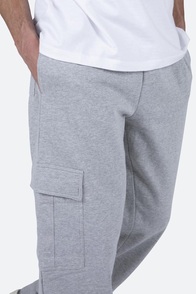 Relaxed Cargo Sweatpants - Grey商品第8张图片规格展示