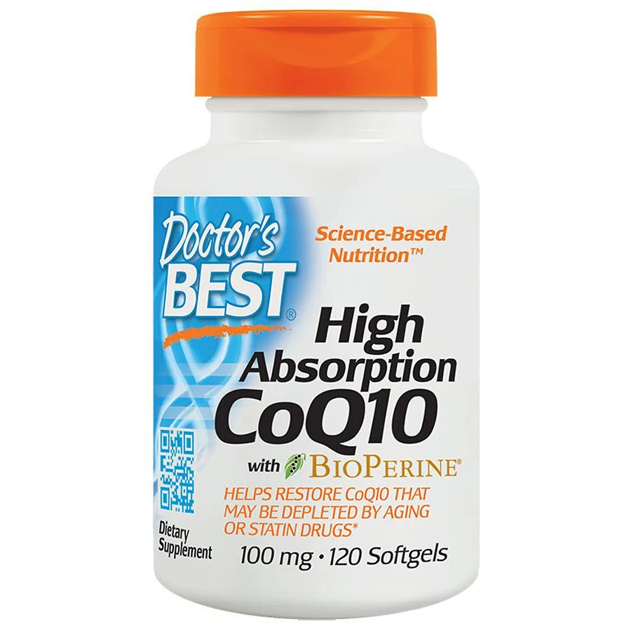 商品Doctor's Best|High Absorption CoQ10,价格¥198,第1张图片