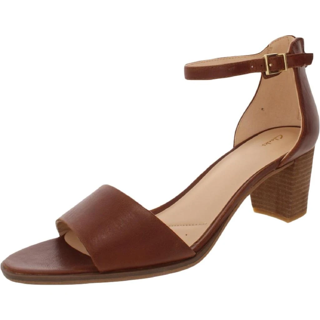 商品Clarks|Clarks Kaylin 60 2 Part Women's Leather Ankle Wrap Dress Sandals,价格¥132,第2张图片详细描述