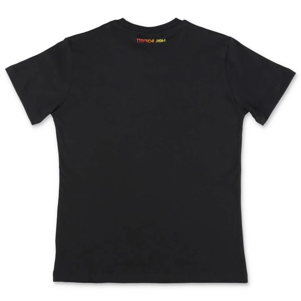 商品Neil Barrett|Neil Barrett T-shirt Nera In Jersey Di Cotone,价格¥603,第2张图片详细描述
