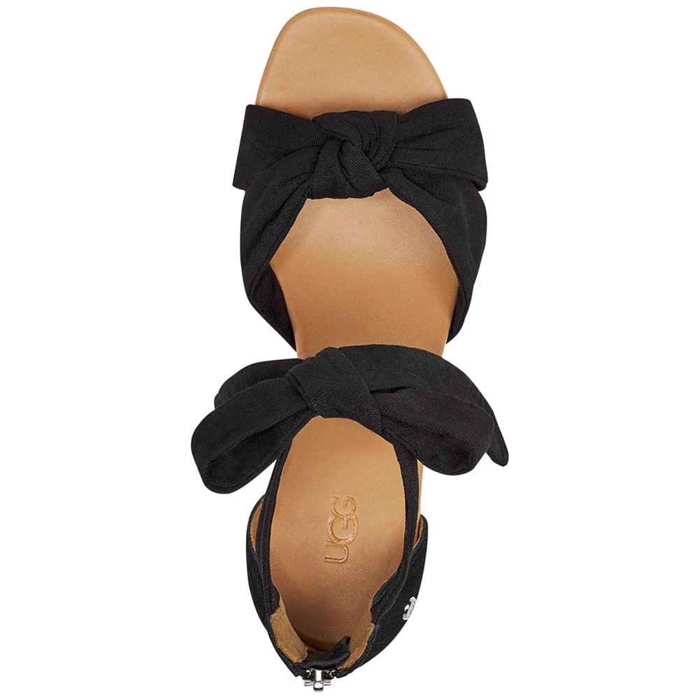 商品UGG|Women's Yarrow Espadrille Wedge Sandals,价格¥517,第4张图片详细描述