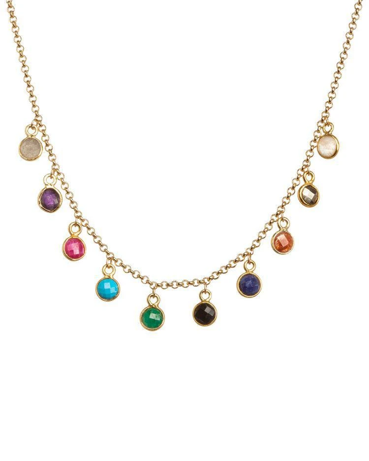商品Dogeared|Seek It All Kitchen Sink Necklace, 15",价格¥404,第2张图片详细描述